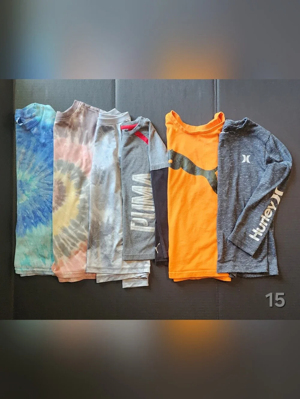 Boys Long Sleeve Shirt Lot of 6 (Size 6-7)